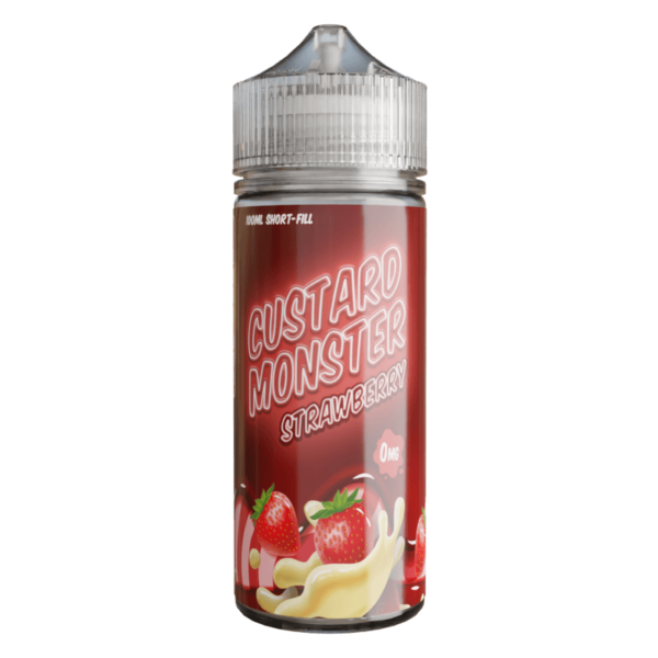 MONSTER LAB - CUSTARD MONSTER "STRAWBERRY" x 100ML / 0MG