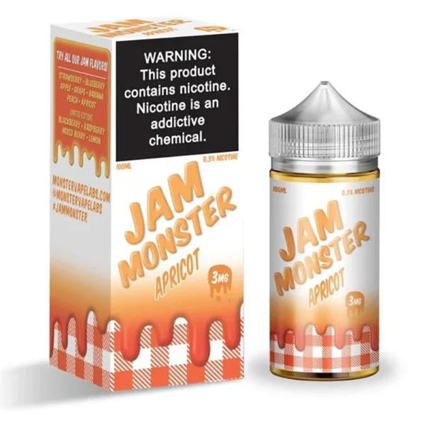 MONSTER LAB - JAM MONSTER "APRICOT" x 100 ML / 3 MG "IMPORTADO"