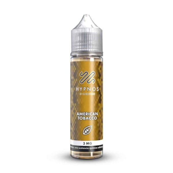 HYPNOS - "AMERICAN TABACCO" / 60ML 3MG "IMPORTADO"
