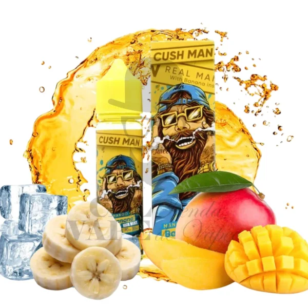 NASTY LIQUIDOS CUSHMAN -  "MANGO BANANA HIGH MINT" / 60ml  0mg "IMPORTADO"