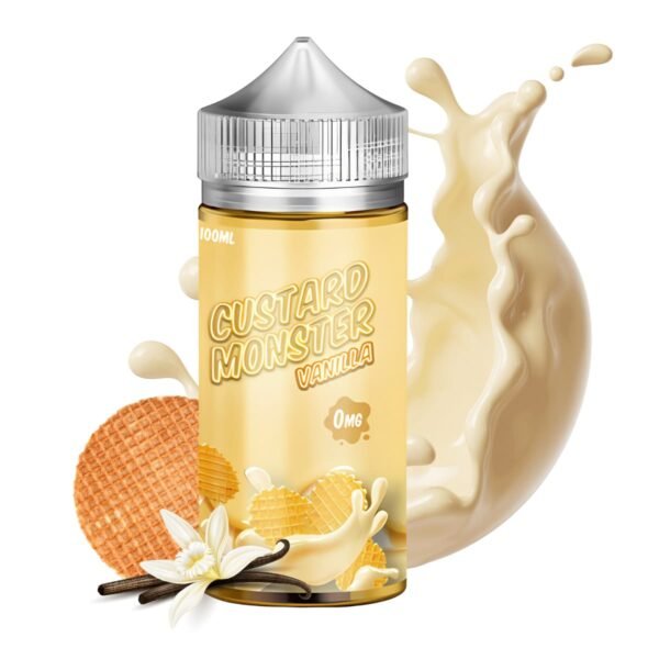 MONSTER LAB - CUSTARD MONSTER "VANILLA" x 100ML / 0MG "IMPORTADO"