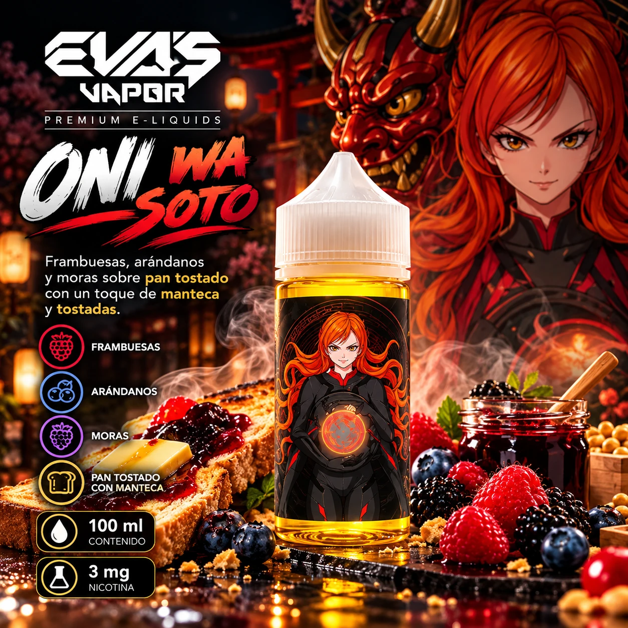 EVAS_VAPOR_LIQUIDOS_ONI_WA_SOTO_100ML_3MG_1254x1254 EVAS VAPOR LIQUIDOS - "ONI WA SOTO" / 100ml 3mg - Imagen 1