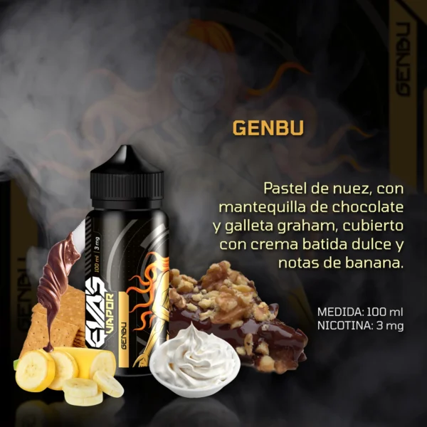 EVAS VAPOR LIQUIDOS - 100 ML - 3mg - (nac)  Genbu