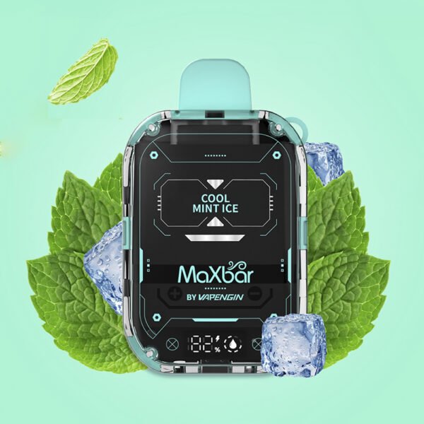 MAXBAR by VAPENGIN 10K - COOL MINT ICE (10000puffs)