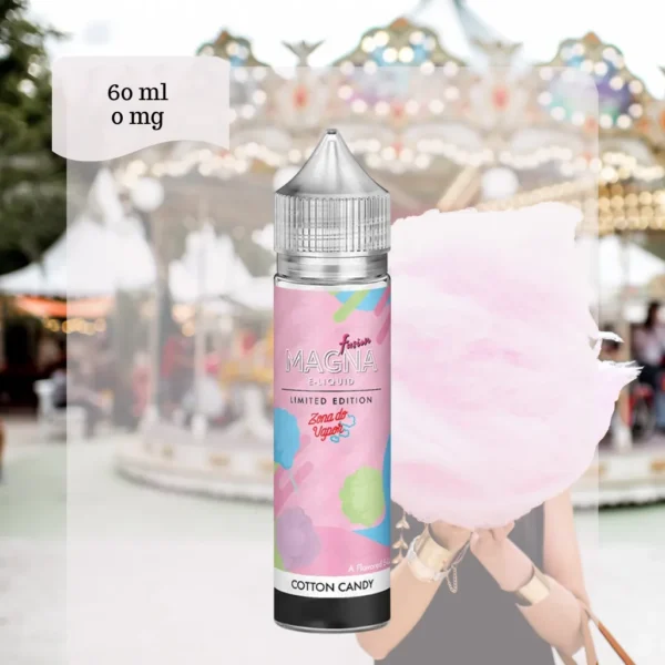 MAGNA LIQUIDOS - "COTTON CANDY" / 60ML 0MG "IMPORTADO"