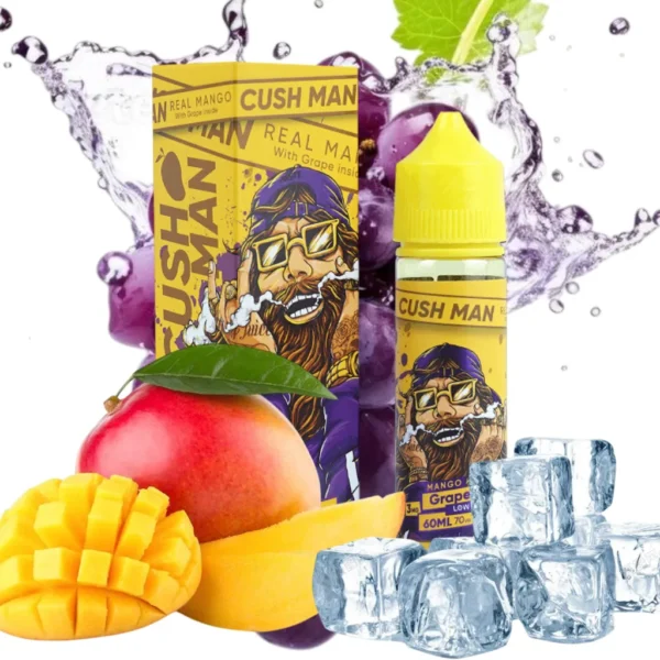 NASTY LIQUIDOS CUSHMAN - "MANGO GRAPE LOW MINT" / 60ml 3mg "IMPORTADO"