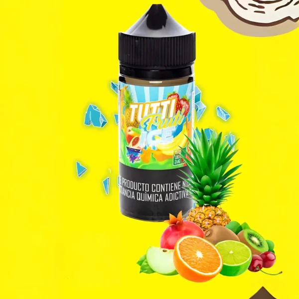 VAPE AND GAME LIQUIDOS - "TUTTI FRUTI ICE" / 100ML 3MG "IMPORTADO"