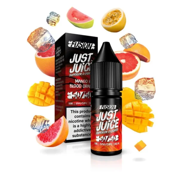 E-liquido Just Juice - "Mango & Blood Orange on Ice" 60ml 3mg