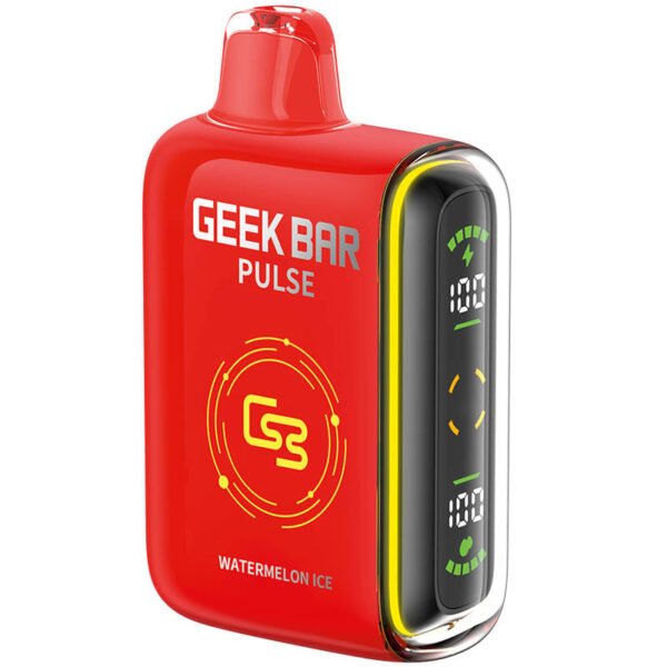 VAPE DESECHABLE GEEKBAR PULSE 15000 PUFFS - "WATERMELON ICE"