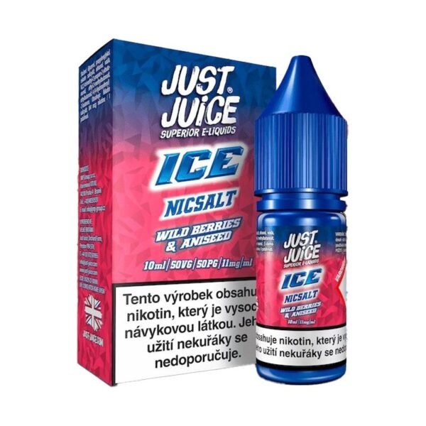 E-liquid Just Juice SALT - "Wild Berries & Aniseed Ice" 30ml 50mg