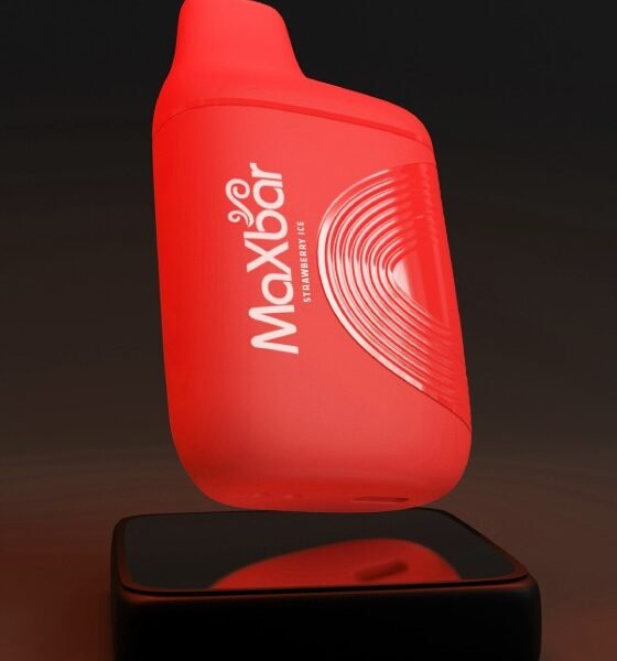 VAPE DESECHABLE MAXBAR - Z7 "STRAWBERRY ICE" (7000 PUFFS)