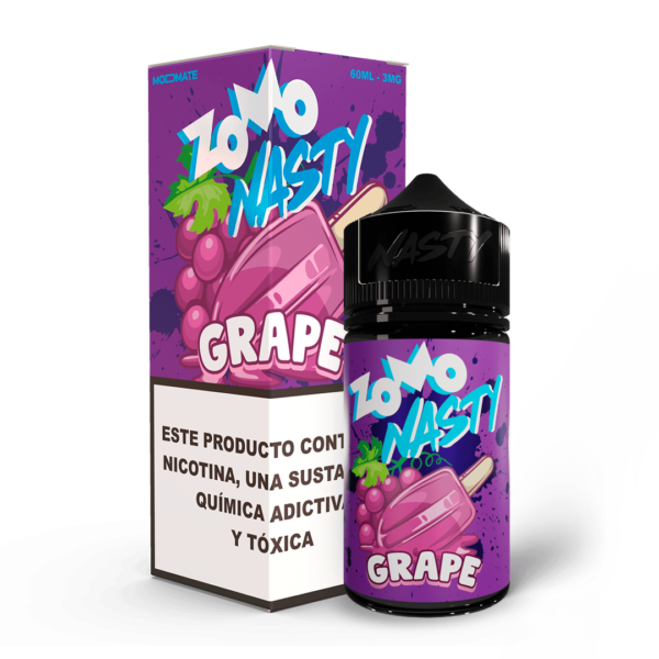 ZOMO NASTY - "POPSICLE GRAPE" 60ml 3mg "IMPORTADO"