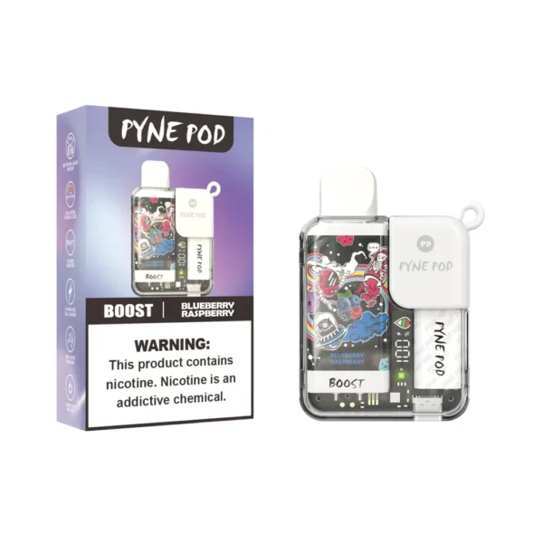 VAPE DESECHABLE PYNE POD 8500 PUFF - BLUEBERRY RASPBERRY