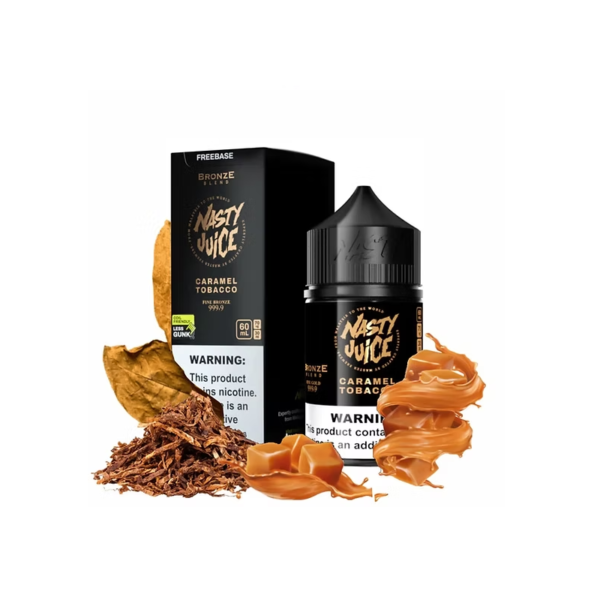 NASTY JUICE - "CARAMEL TOBACCO/BRONZE BLEND" / 60ML 3MG