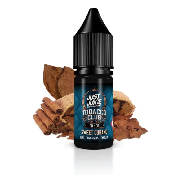 E-liquido Just Juice - "Sweet Cubano Tobacco Club" 60ml 3mg