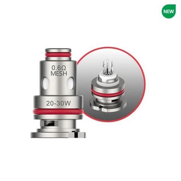 Resistencia VAPORESSO - GTX-2 MESH Coil / 0.6 Ohms (20-30W)