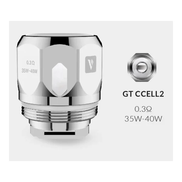 Resistencia VAPORESSO - GT CCELL 2 / 0.30 Ohms (35-40W)