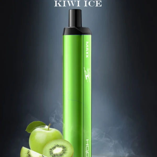 DESECHABLE HQD MAXX 2500 PUFFS - GREEN APPLE KIWI ICE