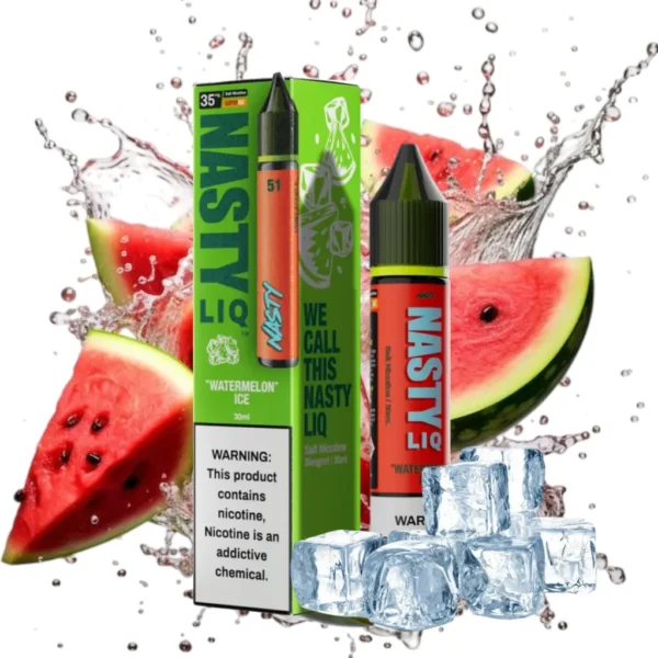 NASTY LIQ SALT WATERMELON ICE 30ml 35MG "IMPORTADO"