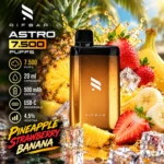 Vape Desechable - RIFBAR ASTRO 7.500 PUFFS - PINEAPPLE STRAWBERRY BANANA