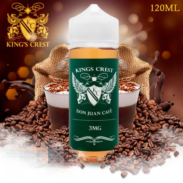 KINGS CREST LIQUIDOS - DON JUAN CAFE / 3mg x 120 ml