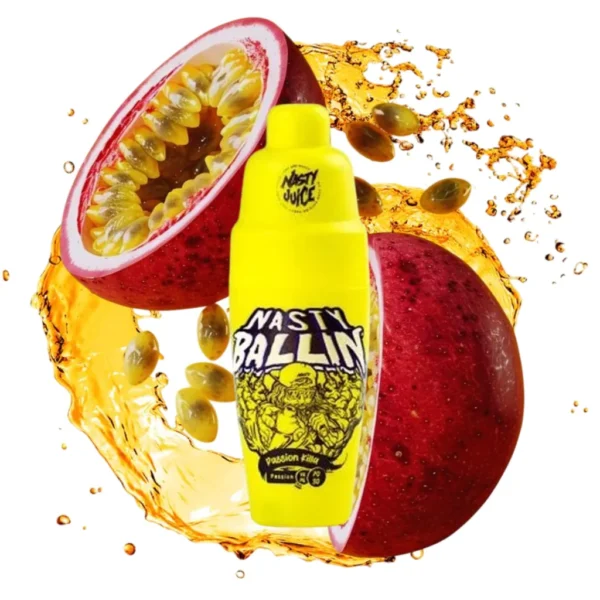 NASTY LIQUIDOS BALLIN - "PASSION KILLA" PASSION FRUIT LOW MINT / 60ml 3mg