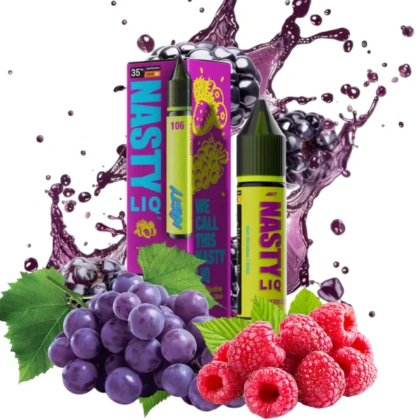 NASTY LIQ SALT MIX BERRIES GRAPE 30ml 35MG "IMPORTADO"