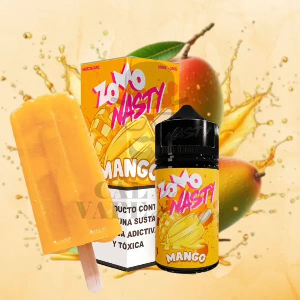 ZOMO NASTY LIQUIDOS - "POPSICLE MANGO" / 60ml 3mg "IMPORTADO"