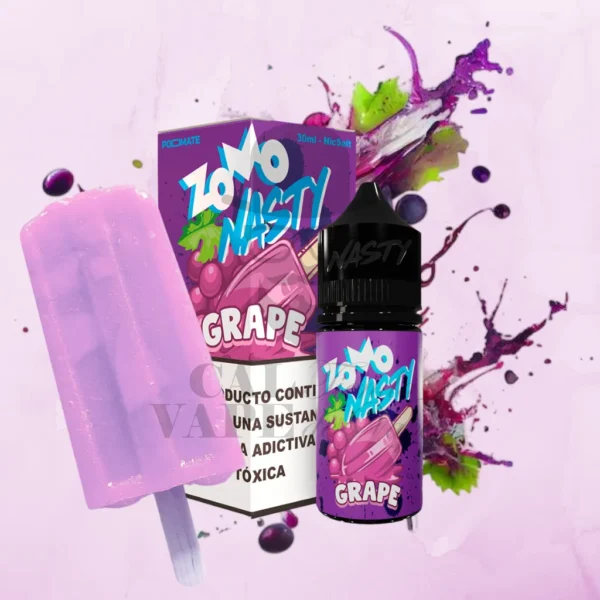 ZOMO NASTY SALT - "POPSICLE GRAPE" / 30ml 35mg "IMPORTADO"