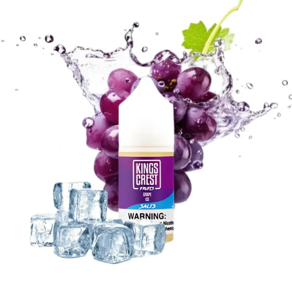KINGS CREST SALT - GRAPE ICE / 35mg x 30ml
