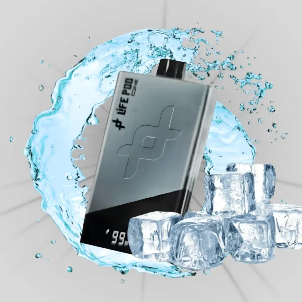 VAPE DESECHABLE LIFE POD ONE +40.000 puffs - "MENTHOL SILVER"