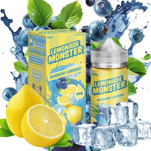 MONSTER LAB LIQUIDOS - LEMONADE MONSTER "BLUEBERRY LEMONADE" / 100ML 6MG "IMPORTADO"