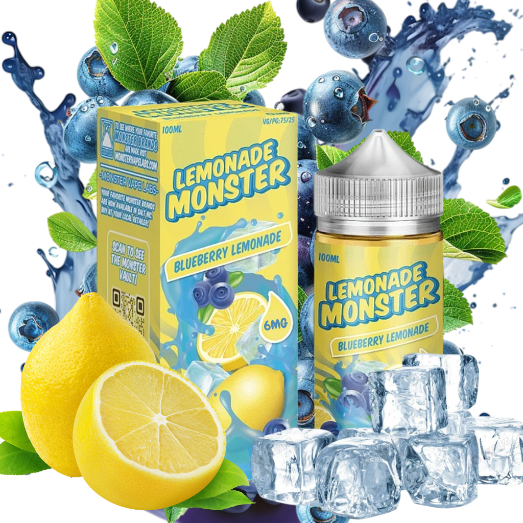 MONSTER LAB - LEMONADE MONSTER BLUEBERRY LEMONADE 6MG