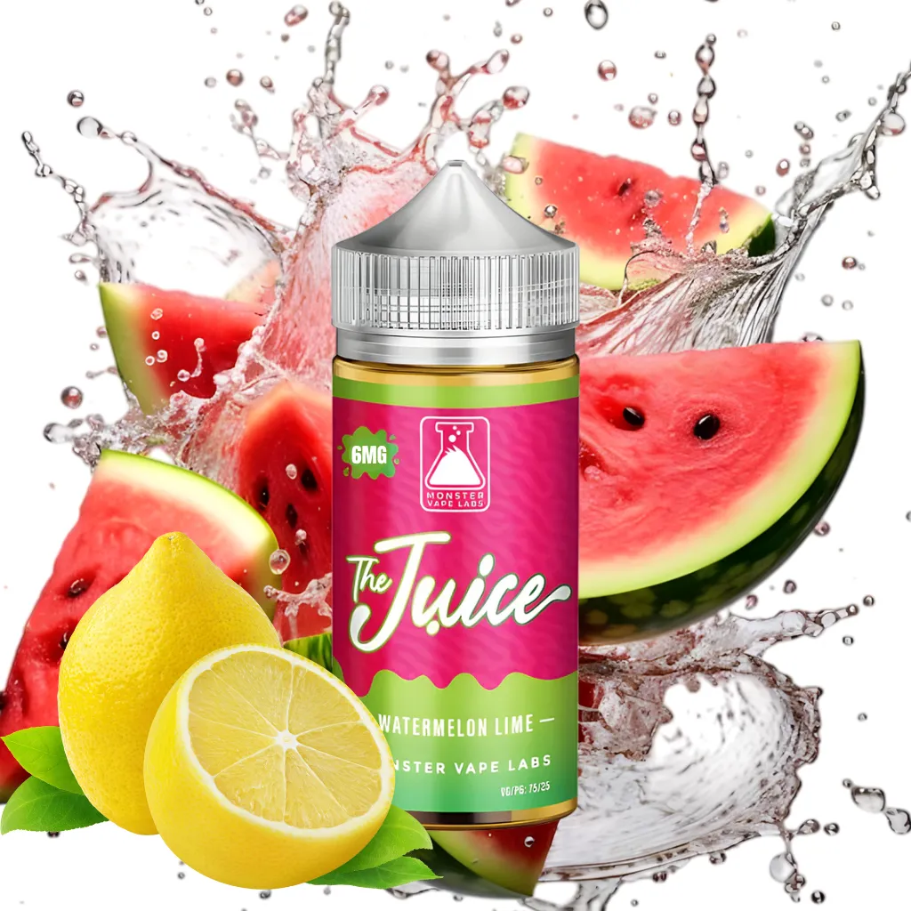 MONSTER LAB - THE JUICE Watermelon Lime 100ml 6mg