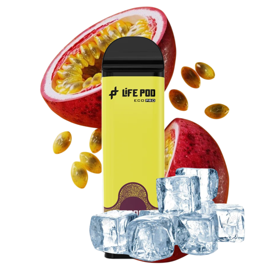 LIFE POD 8000 PASSION FRUIT ICE