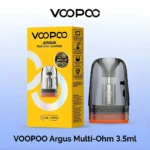 CARTUCHO VOOPOO ARGUS MULTI-OHM 0.40, 0.70 y 1.0 de 3.5ML
